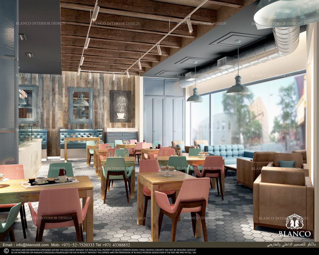 تصميم المطاعم و المقاهي